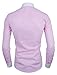 TAM WARE Mens Classic Vertical Striped Fake Pocket Longsleeve Shirt TWCMS01-PINK-US S