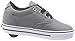 Heelys Launch-K Skate Shoe Grey,4 M US Big Kid