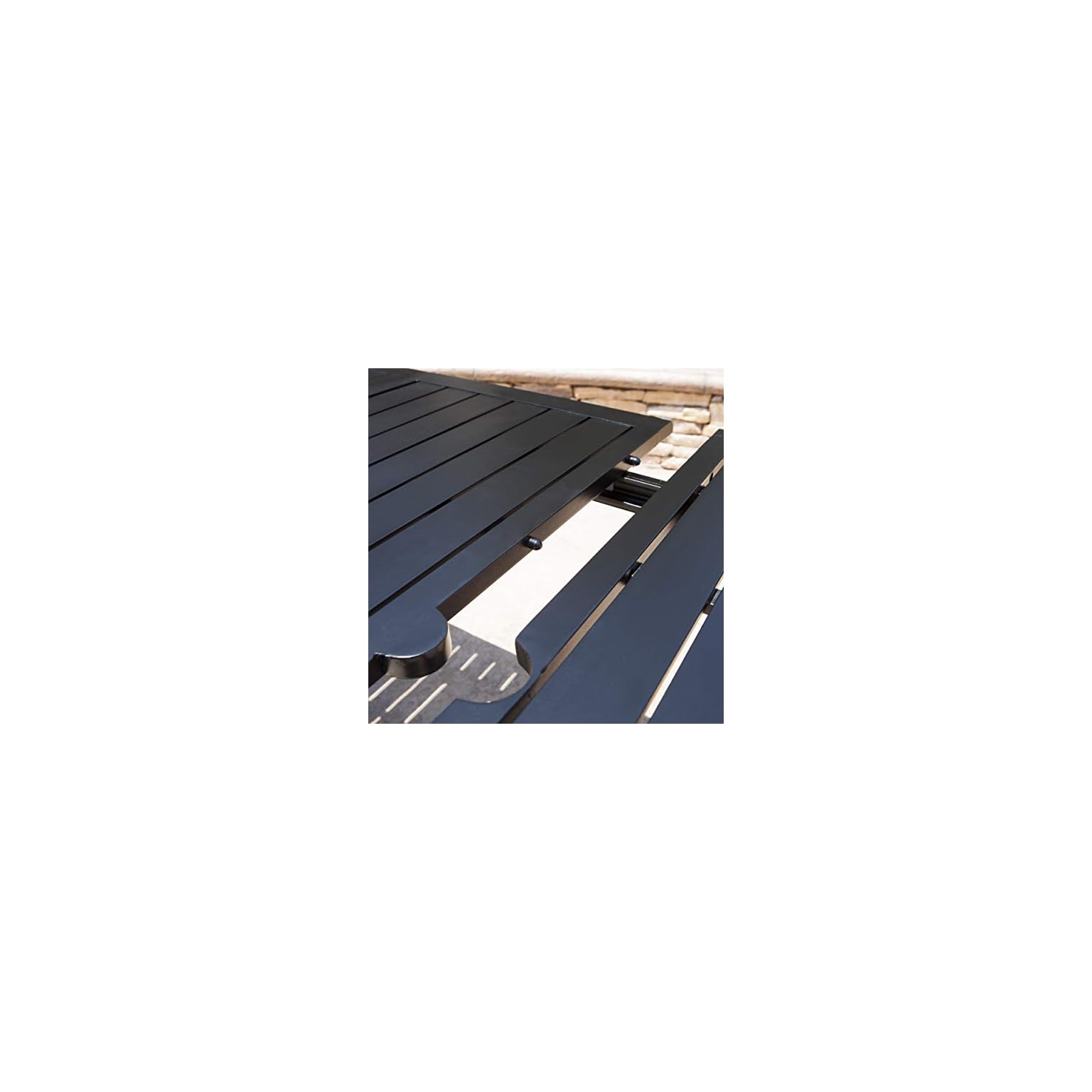 Christopher Knight Home Exuma Outdoor Expandable Cast Aluminum