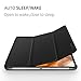 Infiland iPad Pro 12.9 2018 Case, Ultra Slim Tri-Fold Shell Case Cover Compatible with iPad Pro 12.9 Inch 2018 Release (Auto Wake/Sleep), Black