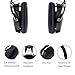 Over Ear Wired Headphones, BYZ Professional HiFi Stereo Headpset, Deep Bass, Built-in Mic, Foldable/Soft Earmuffs for Studio Monitoring, DJ and Home Entertainment, Blackthumb 2