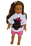 Brittany's Mini 6 Inch Yorkie Outfit Compatible with American Girl Mini Doll and Lori Dolls