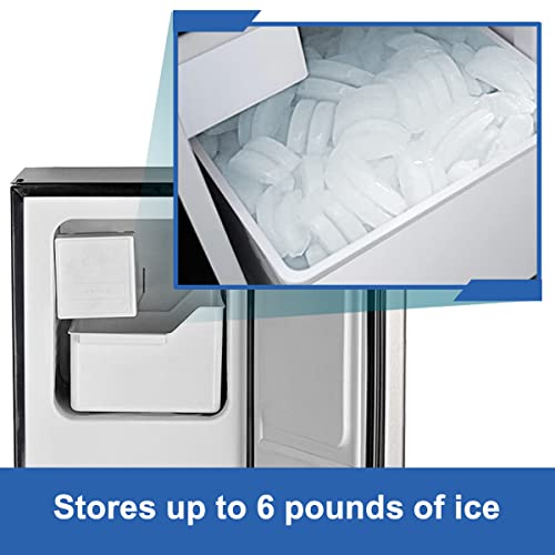 Smad Portable Commercial Ice Maker Under Counter Builtin Ice Maker