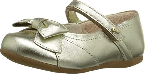 Pampili Baby Girl's Lara Sapato 248.128 (Infant/Toddler) Dourado Flat 18 (US 2 Infant) M