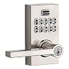 Kwikset 99170-003 SmartCode 917 Keypad Keyless Entry Contemporary Residential Electronic Lever Lock Deadbolt Alternative…