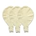 Skhls Giant Latex Balloons 36 inches Transparent, 3 Count