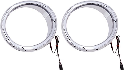 Ciro 42100 Chrome LED Front Speaker Accent (s For 2014-2016 Flht Touring Models)