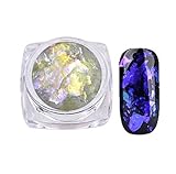 Morecome Nail Art Gorgeous Mirror Powder Chrome Pigment Glitters Nail (F)