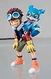 Megahouse Digimon Adventures 02 Motomiya & V-Mon GEM PVC Figure
