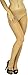 ToBeInStyle Women's Sexy Seamless Fishnet Full Footed Panty Hose Tights Hosiery - BEIGE - One Size Regular