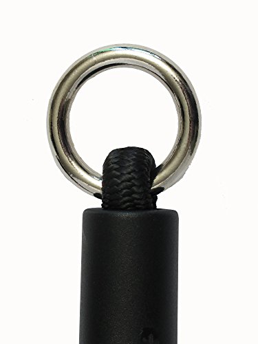 Jerk-Ease Bungee Dog Leash Extension - Small Black - Thumbnail 3