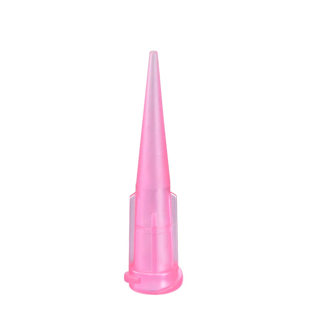 sourcing map Industrial Blunt Tip Tapered Dispensing Fill Needle 20ga X 1.26" Pink 120pcs