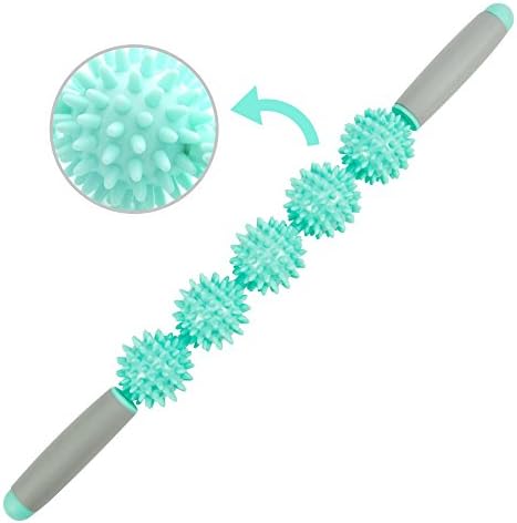 Fascia and Cellulite Blaster Remover Muscle Roller, Trigger Point Massger Myofascial Release 5 Roller Balls Fat Blaster Stick Tools