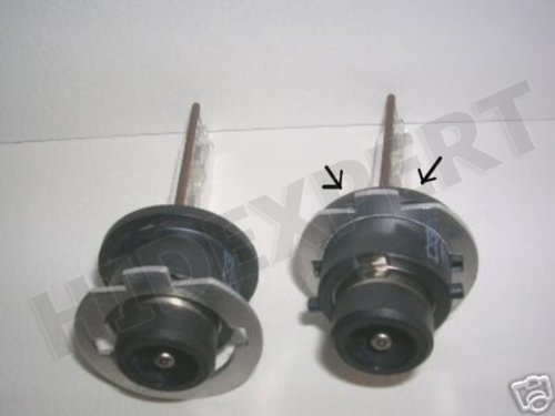 Classy Autos H7 to D2S/D2R Adapters for Philips Osram Xenon HID Bulb (2 ...