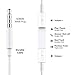 2PACK Earbuds Microphone with Volume Control, Stereo Headphones with Mic, Android Earphones Noise Cancelling Earphone Whitethumb 3