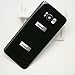 New Maygadget for Samsung Galaxy S8 Plus 6.2 G955 Rear Panel True Glass Back Cover Housing Replacement W/Waterproof Adhesive,Rear Camera Cover Lens&Flash Diffuser-Black