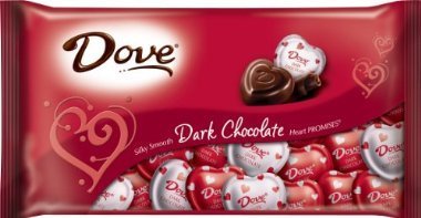 Dove Valentines Heart Promises, Dark Chocolate, 8.87-ounce Pack