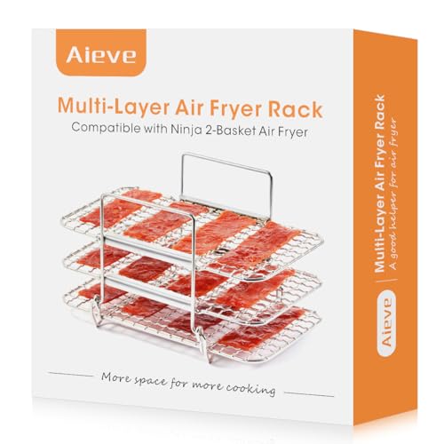 Aieve Upgraded Air Fryer Rack, MultiLayer Dehydrator Rack Accessories