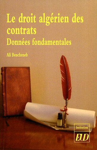 Le  droit algérien des contrats