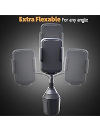 Phone Holder For Car, Cup Holder Phone Mount, Cell Phone Cup Holder for Car Compatible with iPhone Xs,XS MAX,XR,X,8,8Plus,7,7Plus,6,6Plus, Galaxy S7,8,9,10, Google and all smartphones by Bestrix