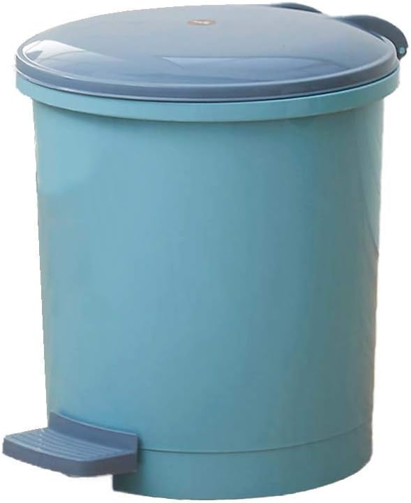 YXLLJT Trash Can/Bathroom Bin/Kitchen Bins5.5L, 10L (Color Blue, Size 10L