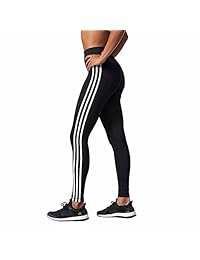 adidas - Mallas para mujer, 3 rayas, XL