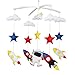 Colorful Room Decor Toy, Baby Toy, Musical Mobile, Baby Gift [Space Flight]