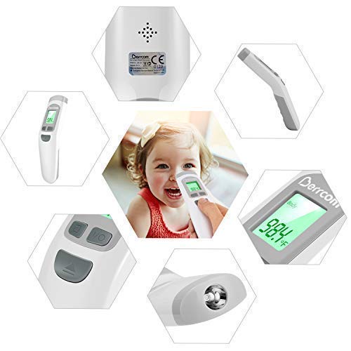 Baby Forehead Thermometer for Fever, Touchless Thermometer for Kids, Infants,Toddlers, Child, Adults, Nurses by Berrcom