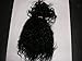 KID MOHAIR NATURAL CURLY DOLL HAIR REBORN MOHAIR DOLL MAKING - 10 GRAMS VARIOUS COLOURS (BLACK)