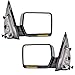 DEDC Tow Mirrors Pair Fit For Ford F150 2004 2005 2006 2007 Power Heated Signal Light