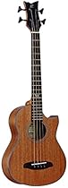 Ortega Guitars D-WALKER-MM Deep Series Extra Short Scale Acoustic Bass with Agathis Top and Body
