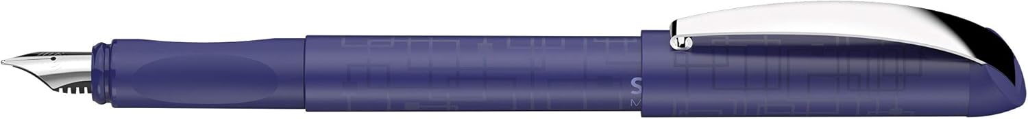 Schneider Glam VIP Fountain Pen for Right and Left Handers with Royal Blue Ink Cartridge - Image 5