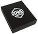 8oz Stainless Steel Primo 18/8#304 Funny Eye Test Chart Premium High Quality/Heavy Duty Hip Flask Gift Set - Includes Funnel and Gift Box