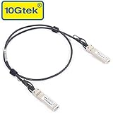 10Gtek for Cisco SFP-H10GB-CU1M,10GBASE-CU Direct Attach Copper Cable, Twinax Cable, Passive, 1-Meter