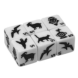 Monster Rocks: 36 Token dice . 6X of Each
