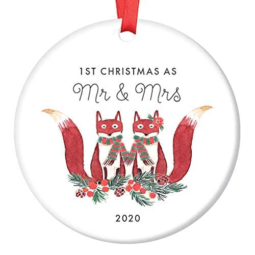 Download Amazon.com: 1st Christmas as Mr and Mrs Ornament 2020 Cute ...