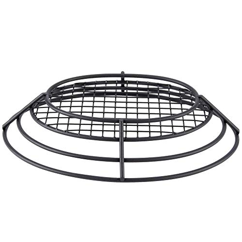 image for GET G.E.T. Enterprises Black Oval Metal Wire Basket Iron Powder Coated