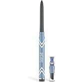 PRIME PROMETICS PrimeEyes Glide Eyeliner for Mature Women – Waterproof, Long-Stay and Mess-Proof – Gel Creme Texture, Discreet Sharpener and Effective Smudger (Smoky)