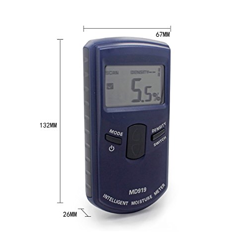 YAOSHI Digitaler elektronischer Tester Induktive Digitale Papier Feuchtigkeit Tester Meter Detektor Messgerät MD919… – Bild 3