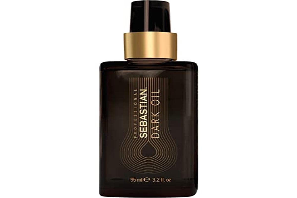 Sebastian Professional Dark Oil Olio Styling Capelli | Lisci fino a 48 ore | Leggero | Per Tutti i Tipi di Capelli, 95 ml
