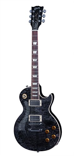 Gibson Les Paul Standard 2016 T Electric Guitar, Trans Black