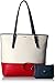 Deda Tote Large Tote Bag, milk/MOODY BLUE/DYNASTY RED, One Size