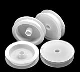 PEPPERLONELY Brand 20PC Empty Plastic Spools For Beading Wire Thread String 2-6/8 Inch