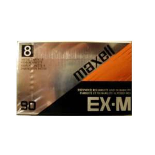 MAXELL P6-90EX METAL PARTICLE 8MM 90MIN VIDEOCASSETTE