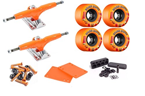 Gullwing Pro III 9" Skateboard Truck + Bones ATF Wheels Comb