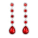 BriLove Wedding Bridal Dangle Earrings for Women