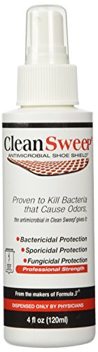 Clean Sweep Antimicrobial Shoe Shield Spray 4 Oz by Formula 409