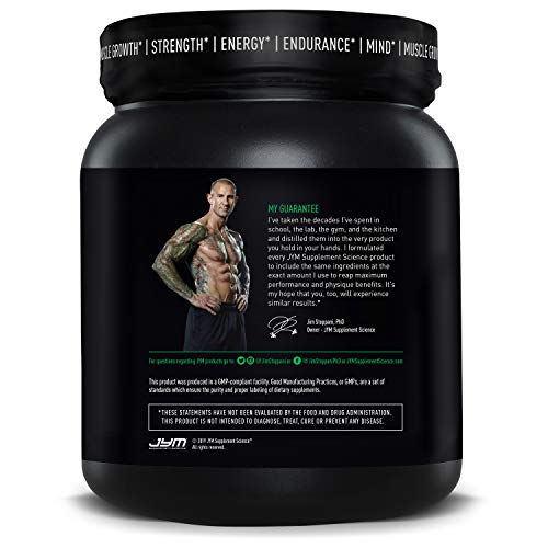 Pre JYM Pre Workout Powder BCAAs, Creatine HCI, Citrulline Malate