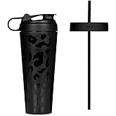 HydroJug Stainless Steel Shaker Cup 24oz - Perfect For Protein Shakes, Pre-Workout Drinks, Iced Coffee - Easy Blending, Vacuum Insulated, Cup Holder Compatible, BPA Free - Keeps Temp For Hours