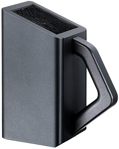 Victorinox Swiss Modern Knife Block, 6 Pieces, Beechwood Handles, Black